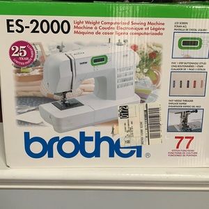 Brother ES-2000 Computerized Sewing Machine Brand New in Box